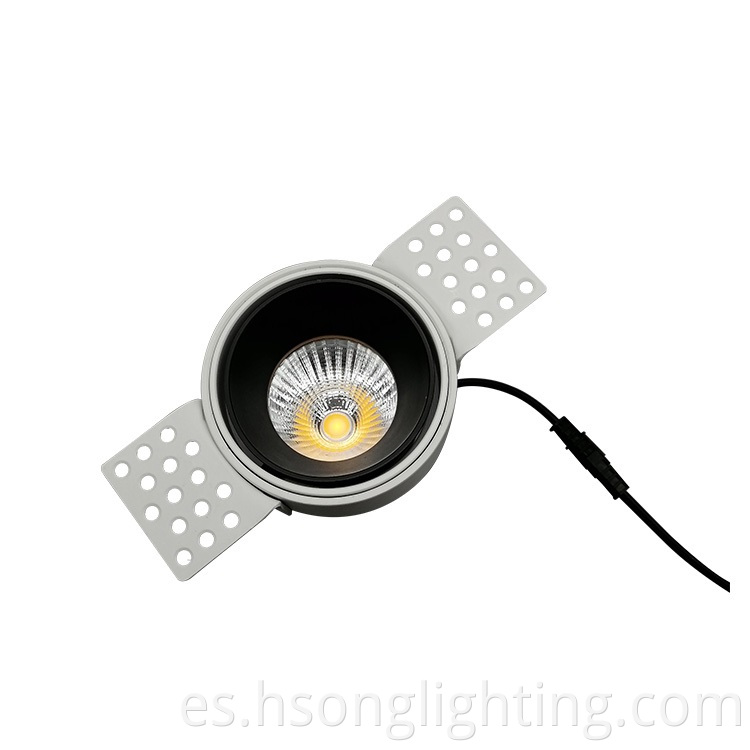 Anti Glare Led empotrados LED empotrados Downlight Downlight CRI90 12W Watt completo para iluminación interior